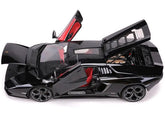 Lamborghini Countach LPI 800-4 Black with Red Interior "Special Edition" 1/18 Diecast Model Car by Maisto
