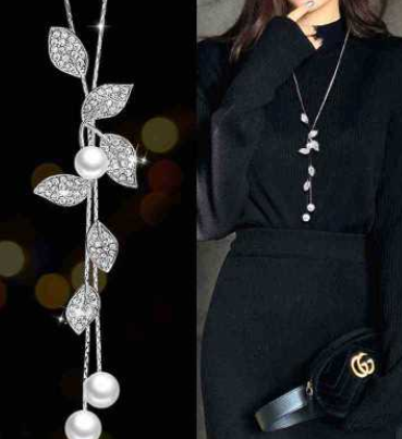 style: 52 - Japan and South Korea long winter sweater chain necklace female fashion jewelry pendant all-match dress factory direct supply