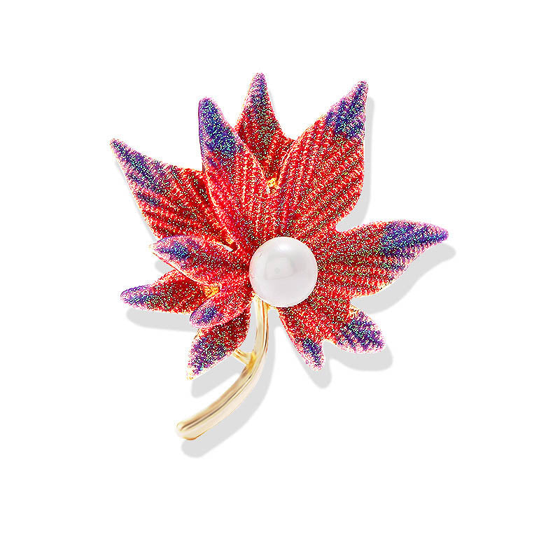 style: 49Style - Diamond Butterfly Cartoon Pearl Brooch