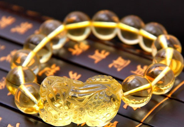 Color: Single 12mm - Citrine Bracelet