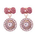 Color: A9220 round section - Women's earrings