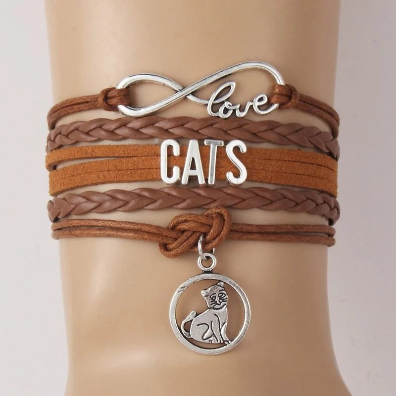Color: 3pc - Cat charm bracelets