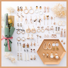 أقراط شرابة طويلة شخصية أقراط مبالغ فيها برية - اللون: 3