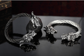 Color: Steel Color - Wire bracelet