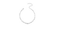 Color: Silver, style: Necklace - Europe And America Sexy Exaggerated Beach Casual Body Clothing Chain Accessories Diamond Pendant Tassel Necklace Chest Chain