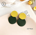 Style: 16style - Yellow series sweet earrings