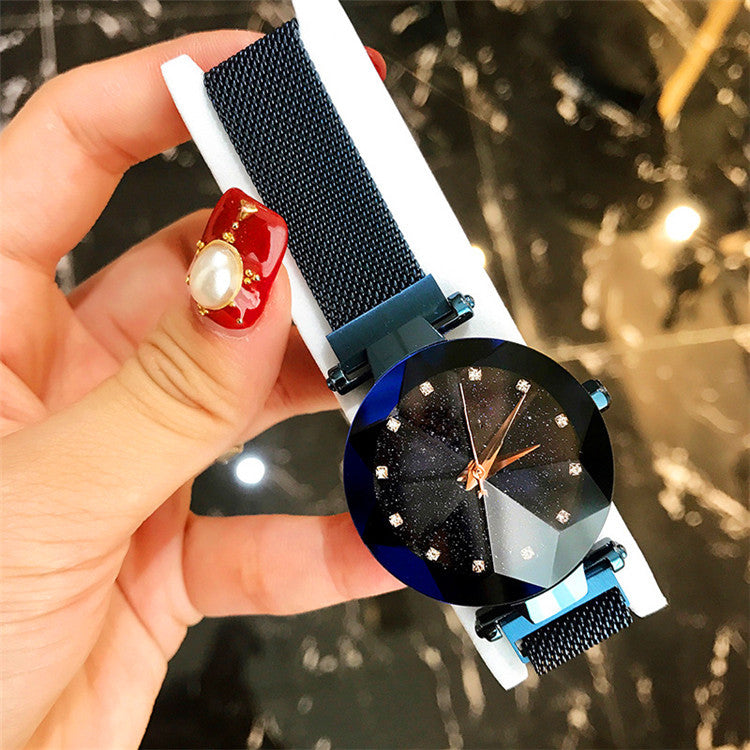 style: 1Style, Color: Black - Star watch