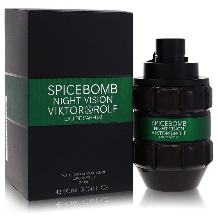 Viktor & Rolf Spicebomb Night Vision Eau de Parfum bottle and packaging on a white background