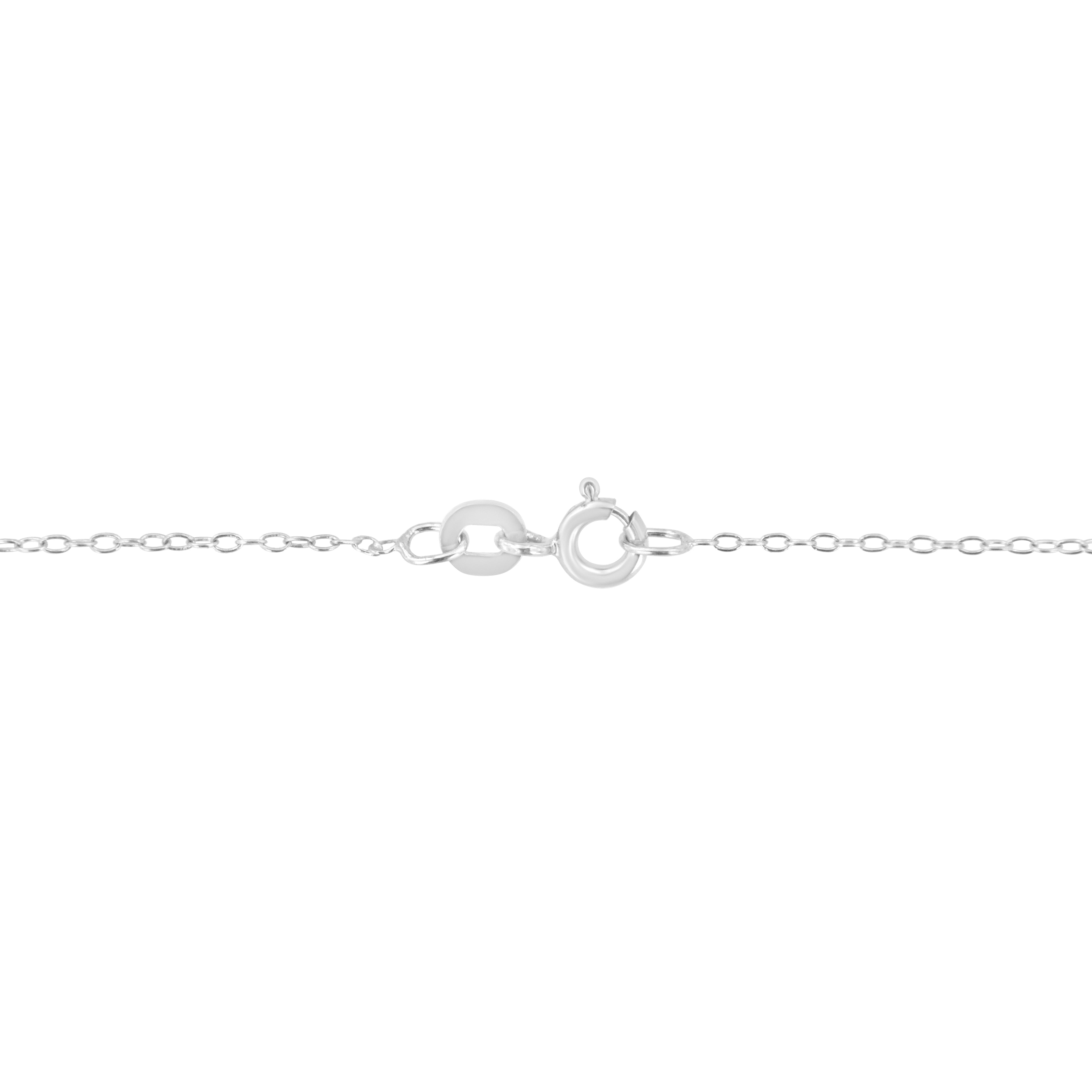 10K White Gold 1/4 Cttw Round Brilliant Cut Lab Grown Pink Diamond 4-Prong Solitaire Pendant Necklace (Pink Color, VS2-SI1 Clarity) 18"