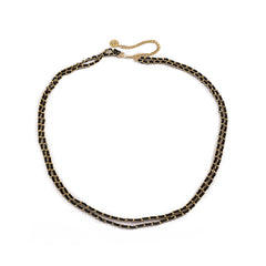 Vintage Portrait Tassel Waist Chain Long Double-layer Flocking Cloth Chain Waist Ornament