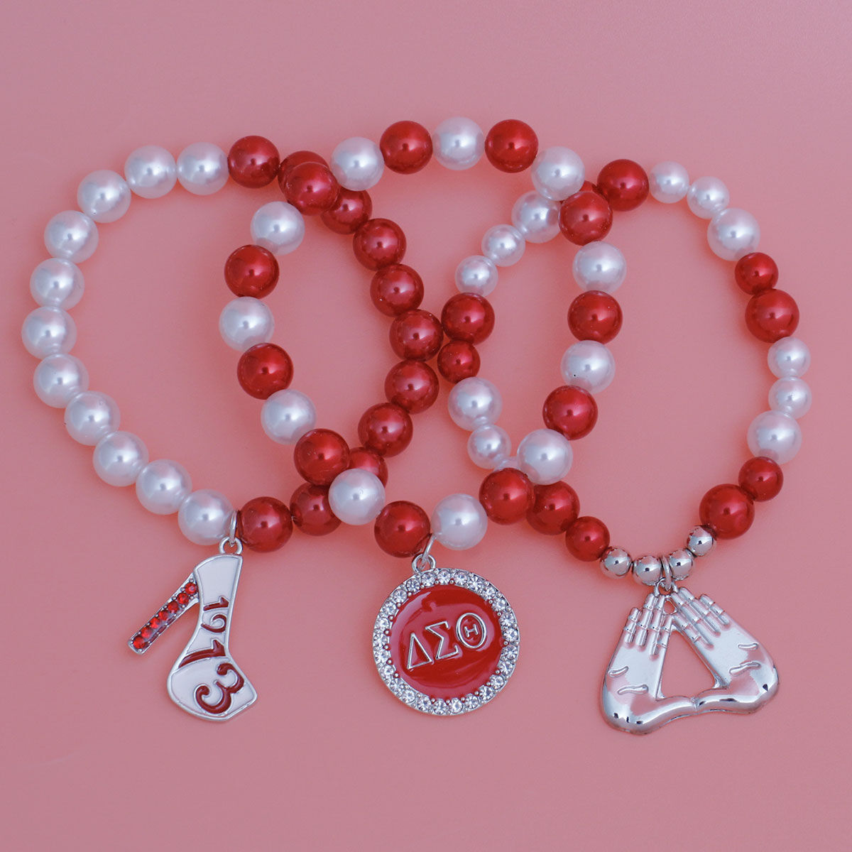 Radiate with Elegance: ???  DST Pearl Bracelet Set