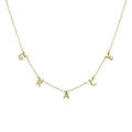Grace Gold Station Necklace