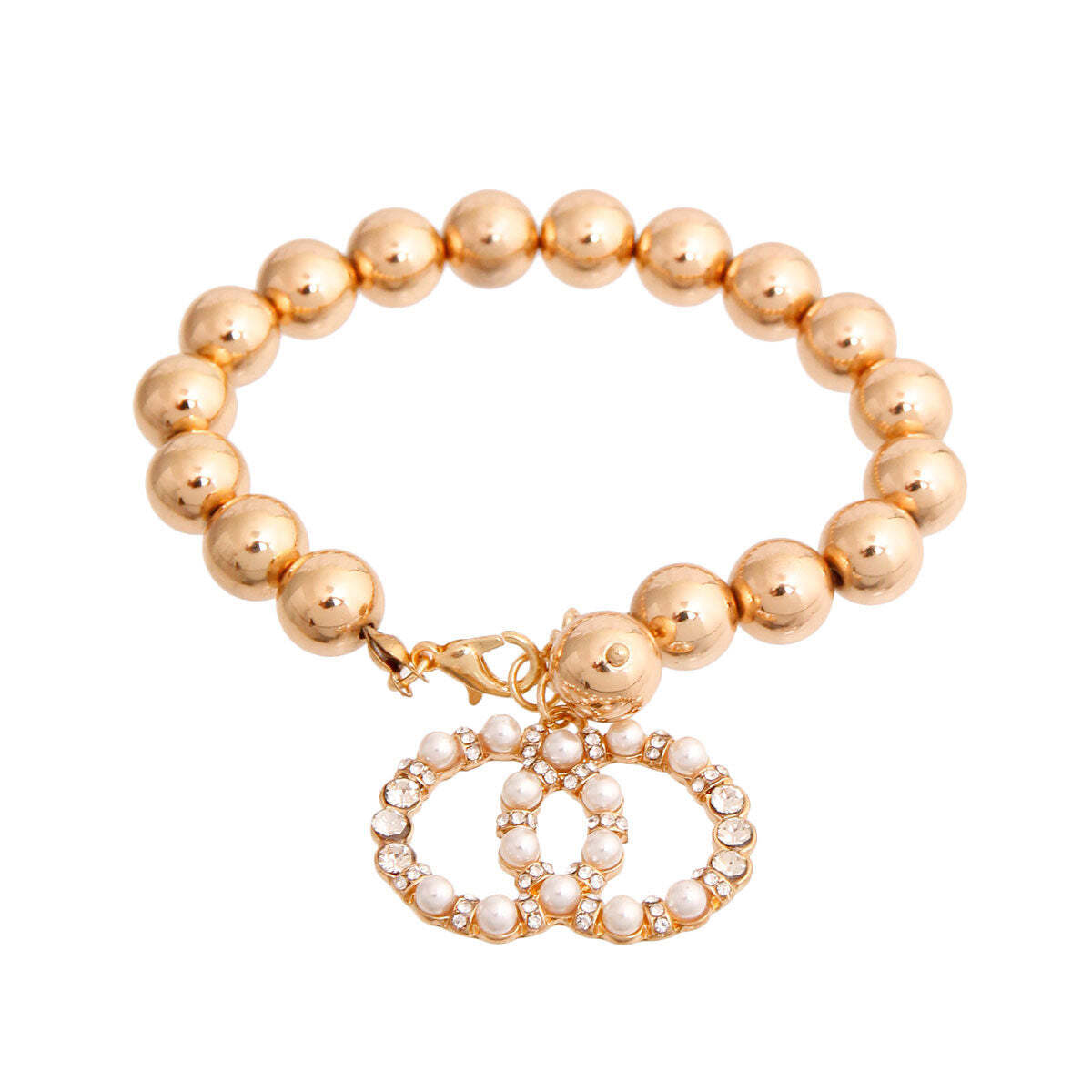 Ballin' in Gold: Ball Bracelet