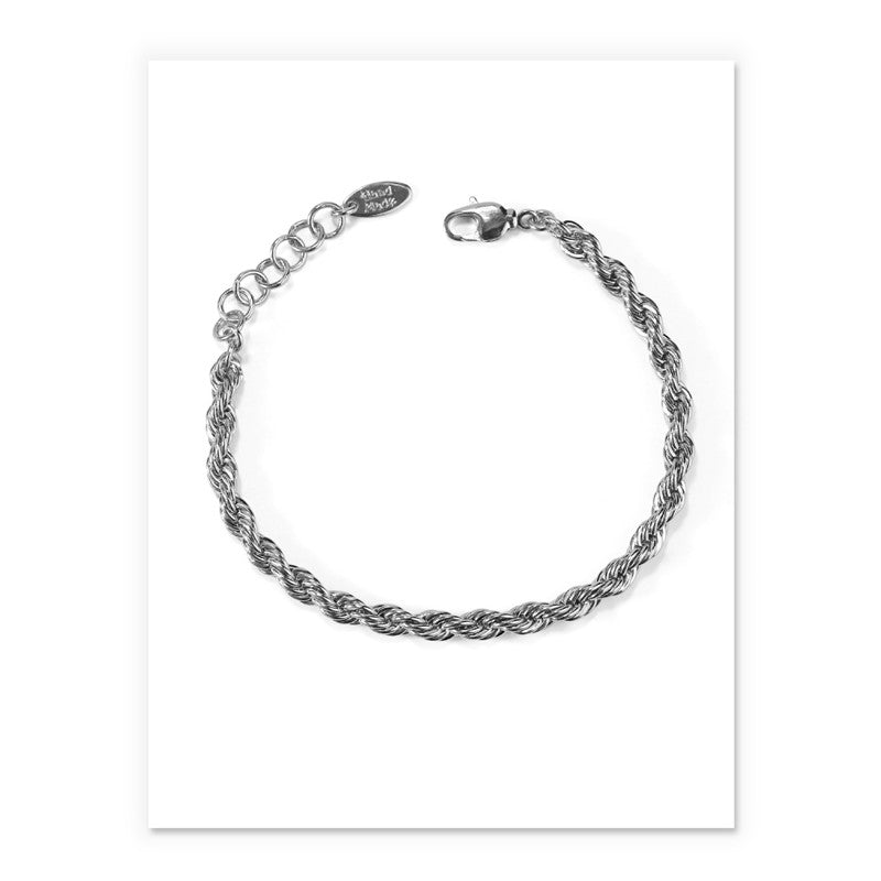 European And American Personality Fashion All-match Trendy Spiral Chain Bracelet