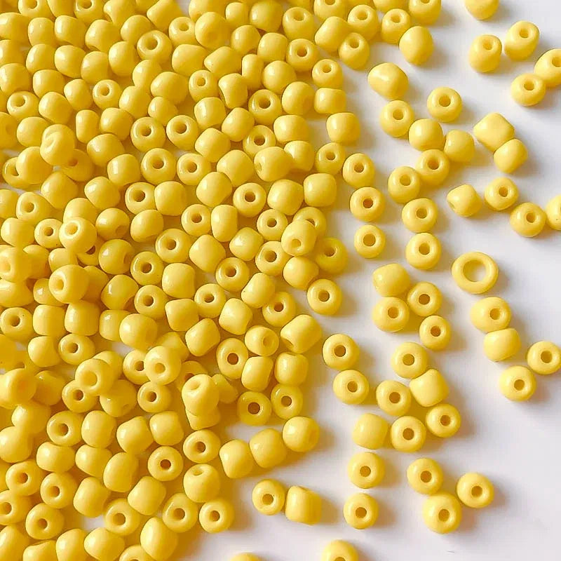 Color: plum, Item Diameter: 4mm - 2mm 3mm 4mm Glass Seed Loose Beads Small Charms DIY Craft Bracelet Beads for Jewelry Making Supplies Necklace Accessories