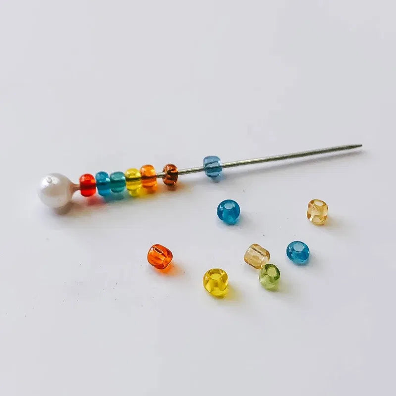 Color: Champagne, Item Diameter: 4mm - 2mm 3mm 4mm Glass Seed Loose Beads Small Charms DIY Craft Bracelet Beads for Jewelry Making Supplies Necklace Accessories