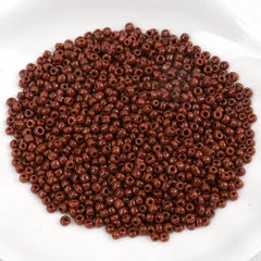 اللون: أخضر، قطر السلعة: 2 ملم - 150-1000 قطعة 2/3/4 ملم خرز بذور زجاجي تشيكي لعمل أساور وقلائد بنفسك، خرز لصنع المجوهرات، أقراط وقلائد يدوية