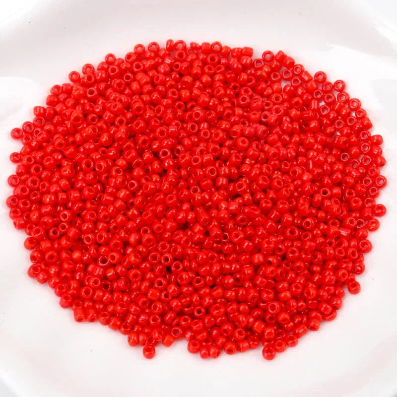 Color: GRAY, Item Diameter: 2mm - 150-1000pcs 2/3/4mm Charm Czech Glass Seed Beads DIY Bracelet Necklace Beads For Jewelry Making DIY Earring Necklace