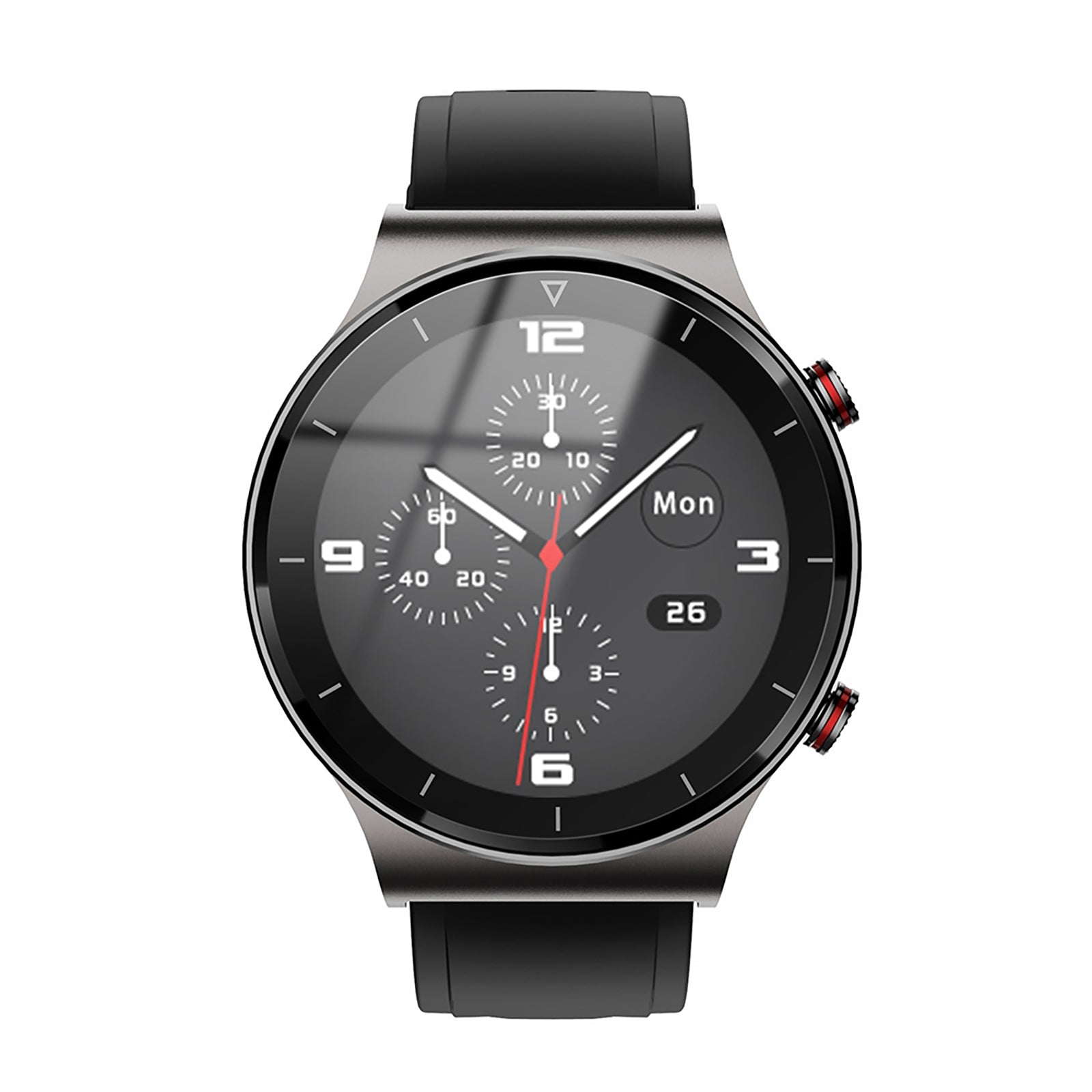 ZEBLAZE I19 Smart Watch Bluetooth Call Music Playback Photo Bracelet Sports Smartwatch Black Steel
