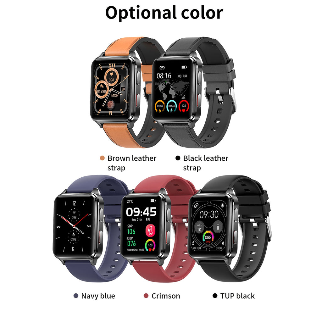 ZEBLAZE Smart Watch S6 Accurate Blood Pressure Blood Oxygen Heart Rate Sleep Monitoring Sports Smartwatch Blue