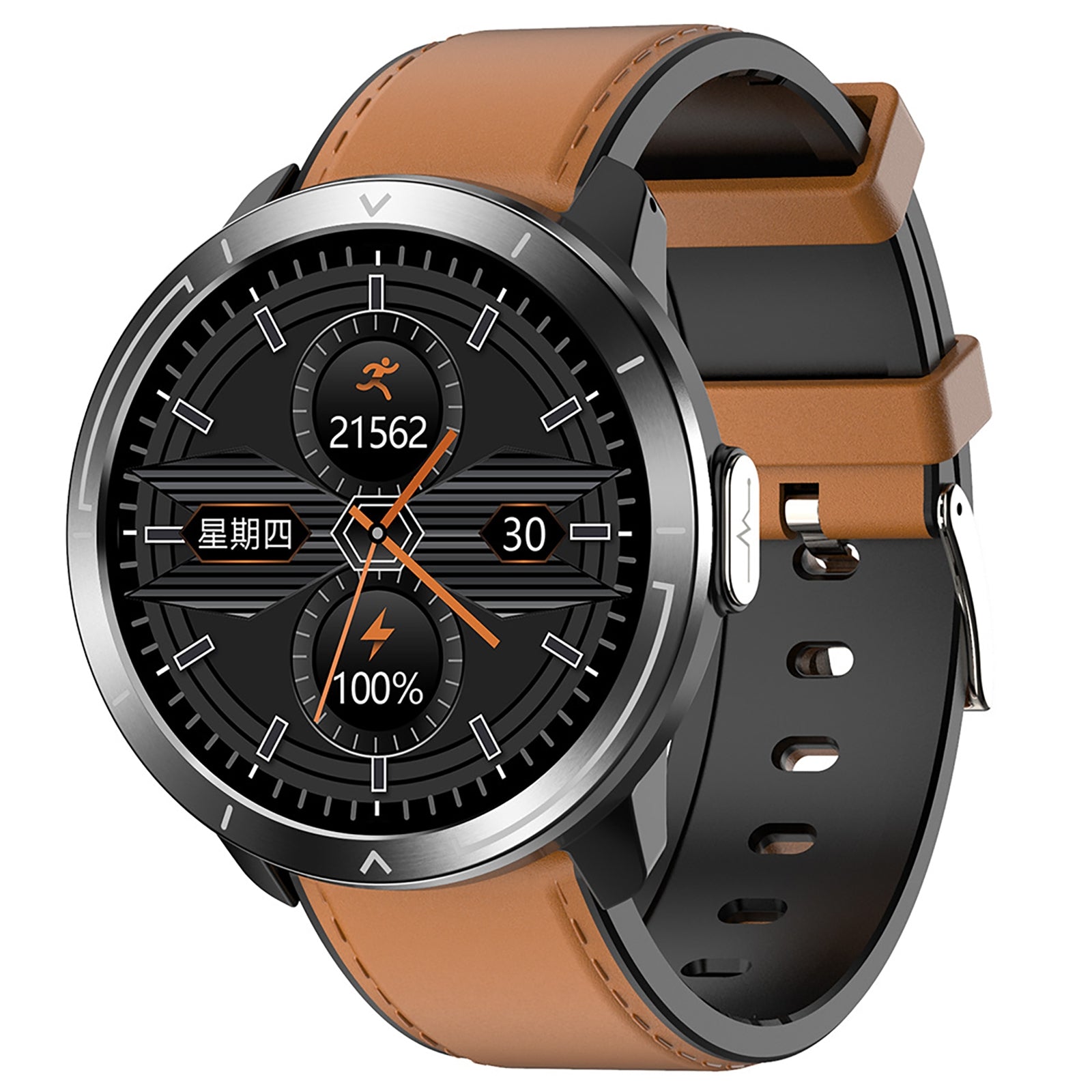 ساعات ZEBLAZE M18plus الذكية للأعمال، مراقبة معدل ضربات القلب والتنفس والأكسجين في الدم، سوار رياضي متعدد الوظائف