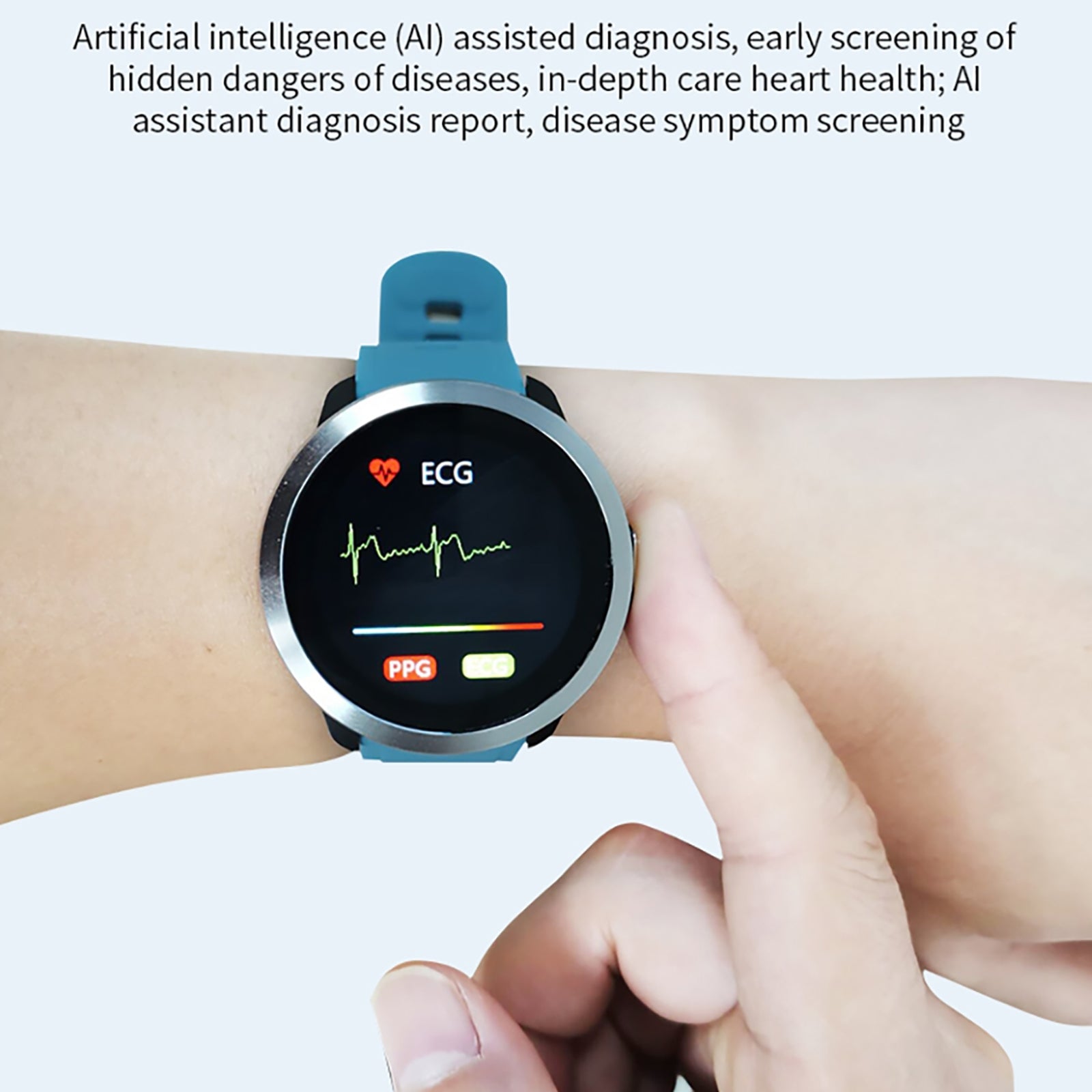ZEBLAZE M18plus Business Smart Watches Heart Rate Breathing Blood Oxygen Monitoring Multi-sport Bracelet
