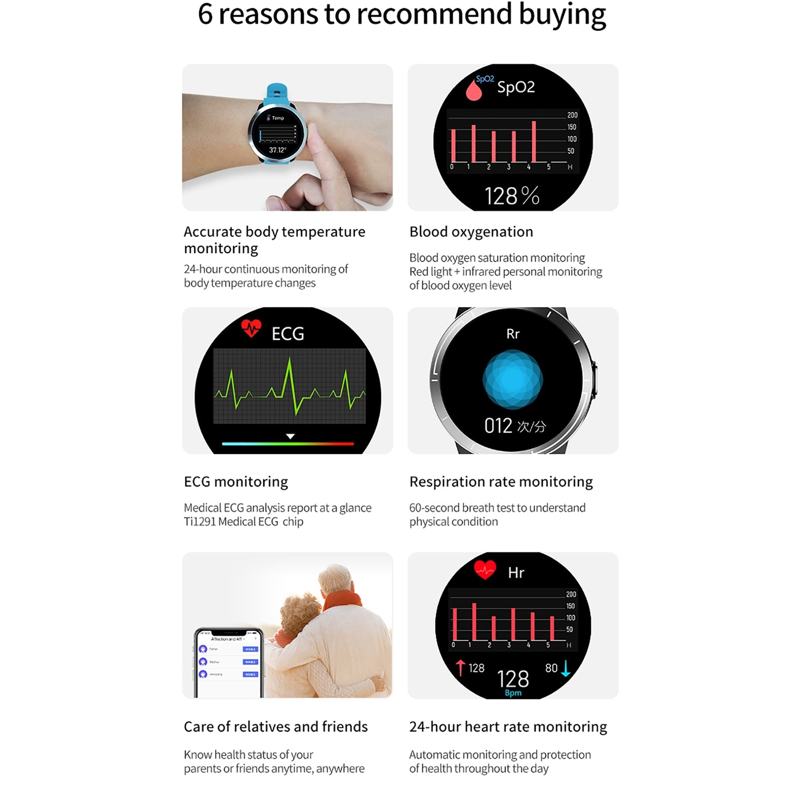 ZEBLAZE M18plus Business Smart Watches Heart Rate Breathing Blood Oxygen Monitoring Multi-sport Bracelet