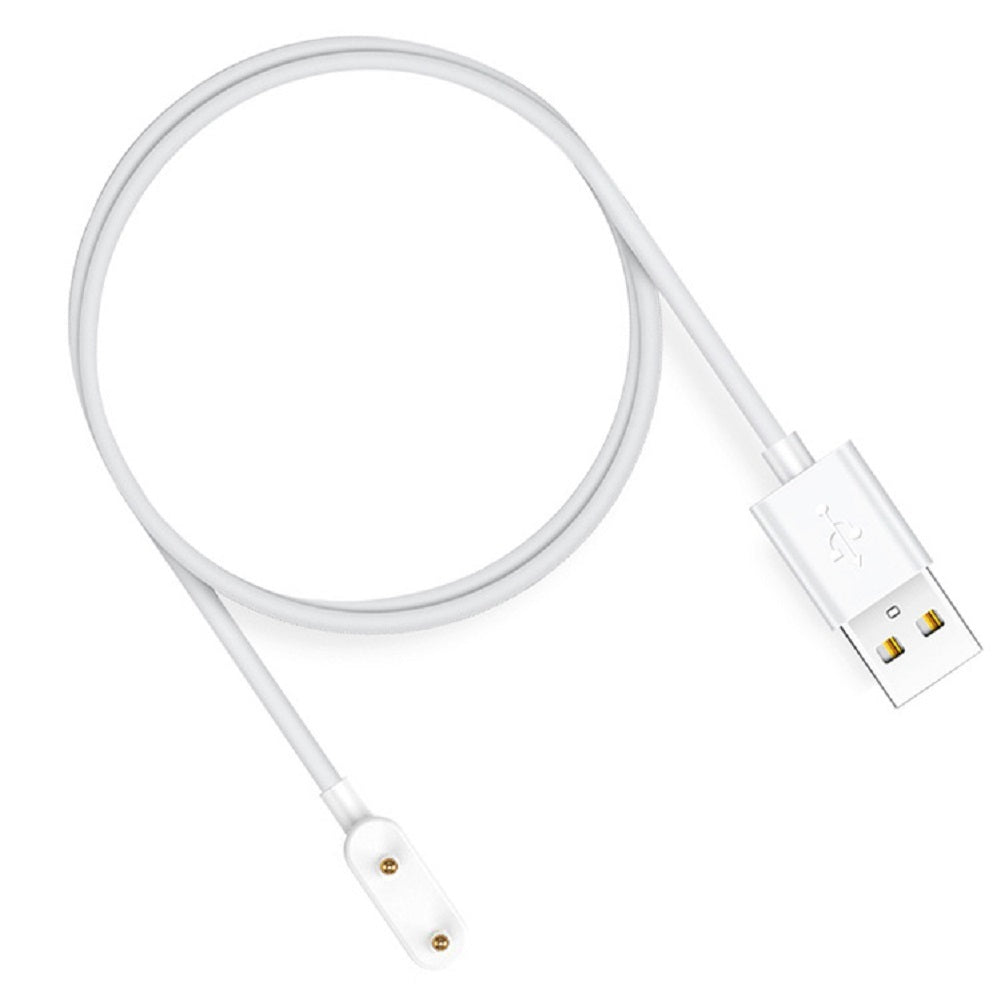 Fast Charging Cable Magnetic Wristband Charger Compatible For Huawei Band 6 Pro Watch Fit 4x Honor Es White