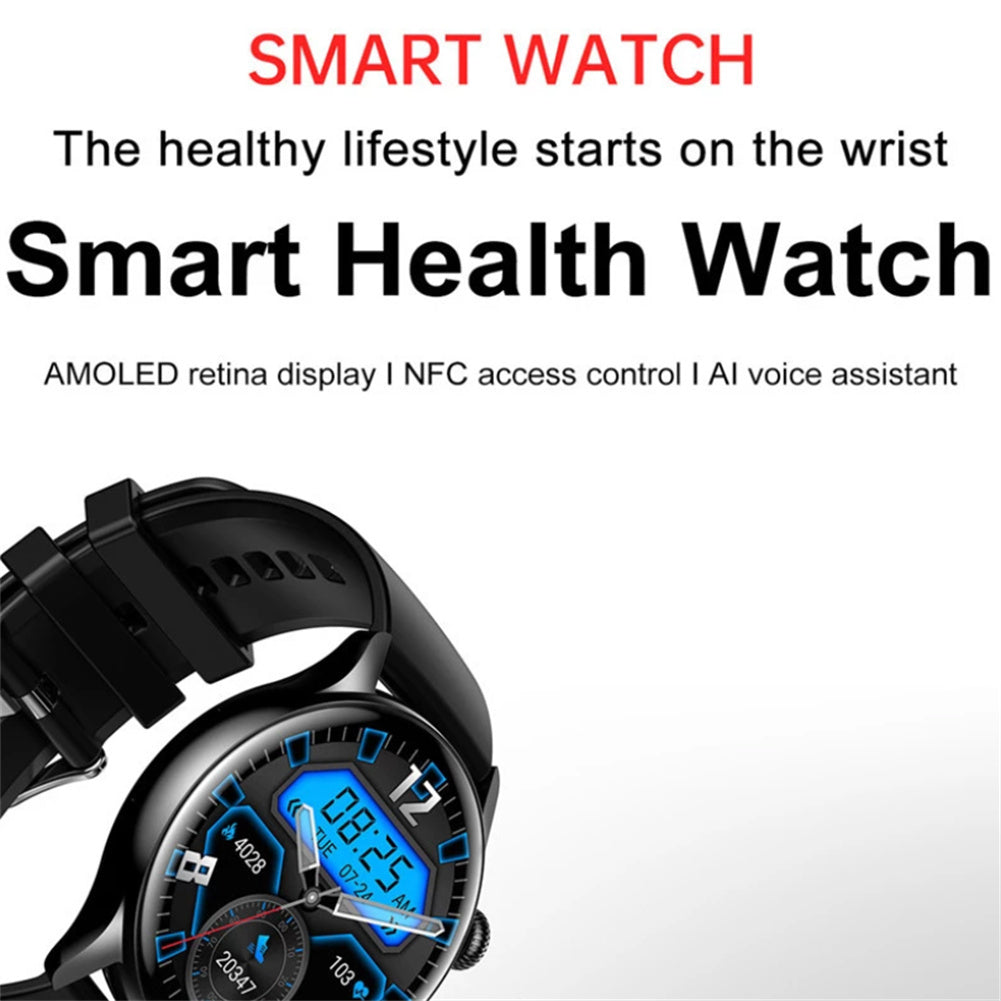 Hk8pro Smart Watch 1.36-inch Amoled Screen Bluetooth Calling Voice Control Bracelet IP68 Waterproof
