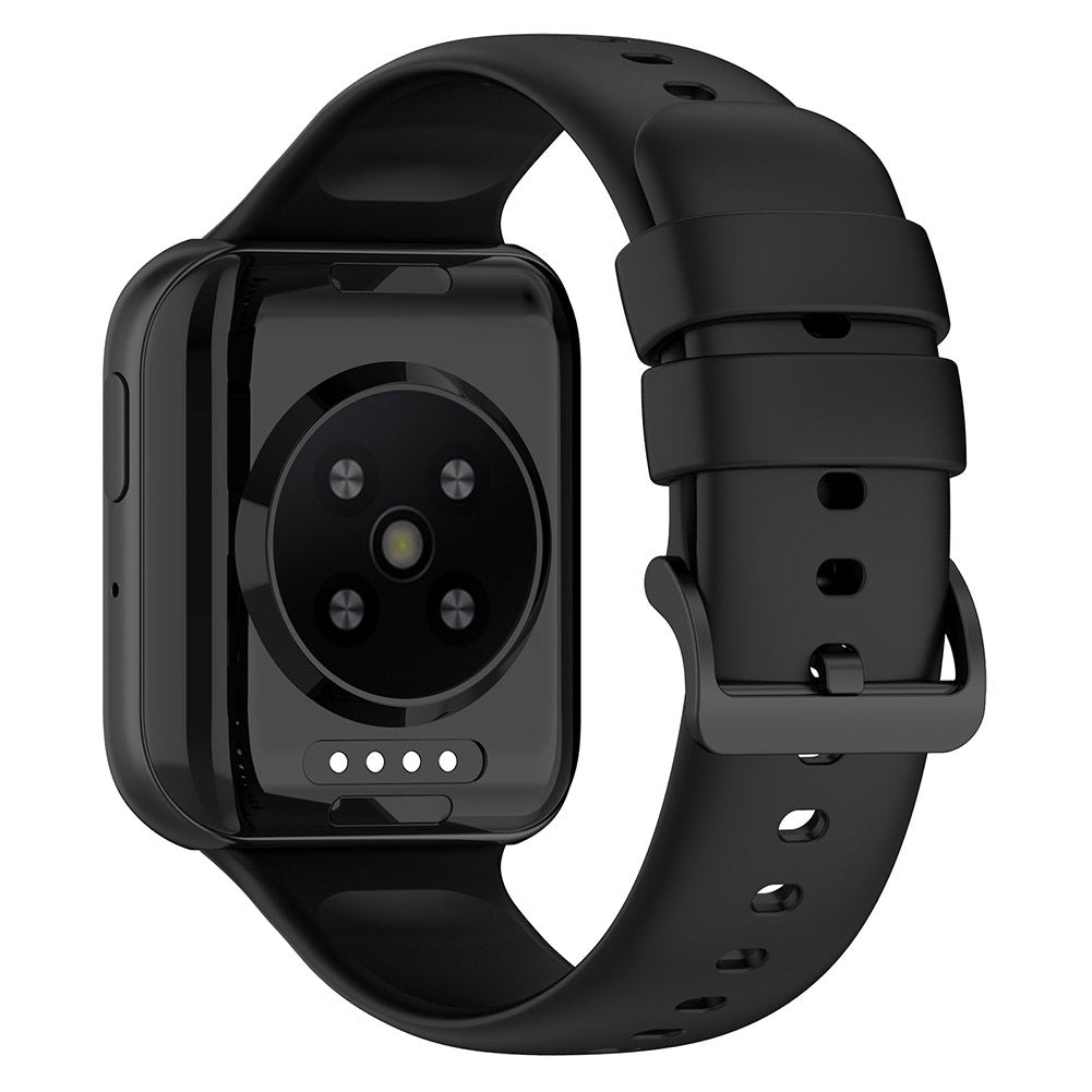 سوار ساعة من السيليكون متوافق مع ساعة Oppo Watch3 / Oppo Watch3 Pro الذكية، سوار معصم بديل بلون أزرق داكن متوافق مع ساعة OPPO Watch 3Pro