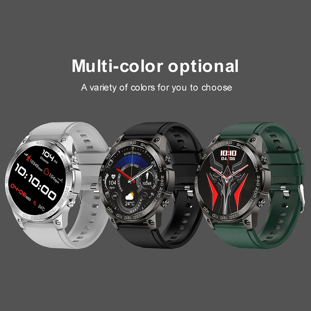 Dm50 Smart Watch Amoled Hd 1.4-inch Large Screen Bluetooth Call Heart Rate Blood Oxygen Monitor Smartwatch Green