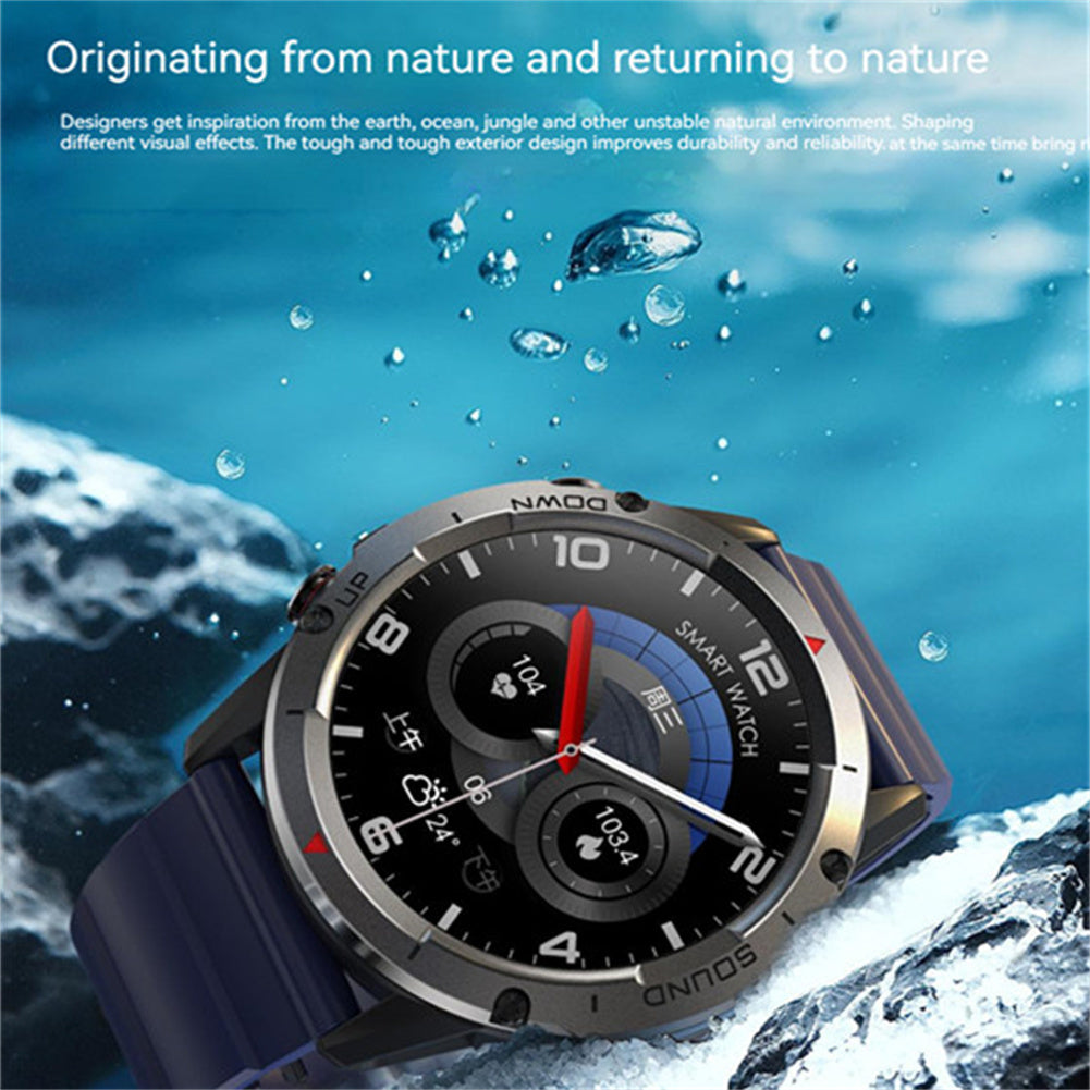 Nx9 Smart Watch Bluetooth Calling 24h Heart Rate Blood Pressure Blood Oxygen Detection Sports Smartwatch Dark Blue