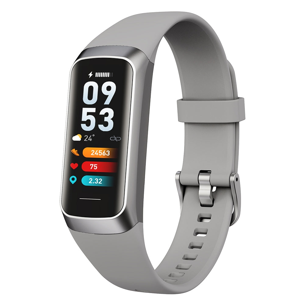 C60 Smart Watch 1.1 Inch Amoled HD Screen Body Temperature Heart Rate Monitor Sports Fitness Smartwatch Pink