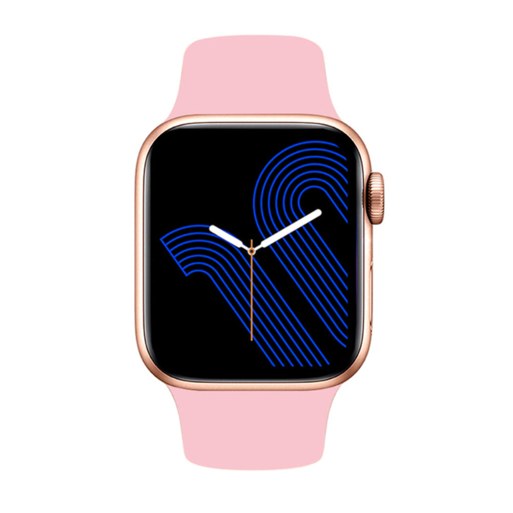 X8 Smart Watch 1.55 Inch Full Touch Screen Bluetooth Heart Rate Monitor Smartwatch for iOS Android Pink
