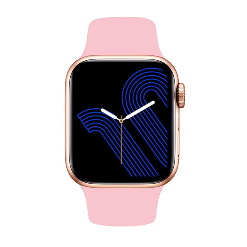X8 Smart Watch 1.55 Inch Full Touch Screen Bluetooth Heart Rate Monitor Smartwatch for iOS Android Pink