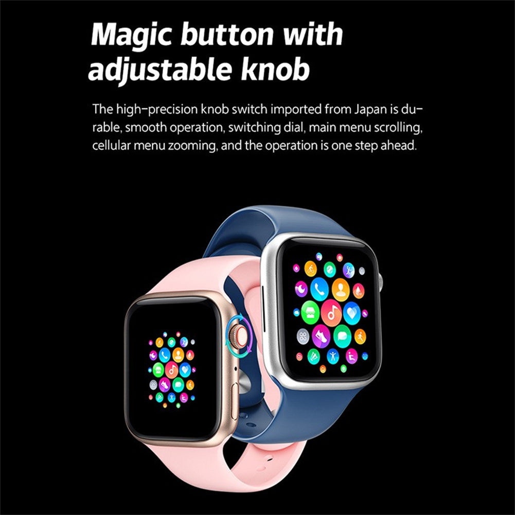 1.8-inch I7Pro Max IWO13 PRO Smart Watch Bluetooth Call Heart Rate Blood Oxygen Monitor IP67 Waterproof White