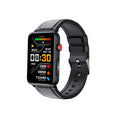 ET620 1.57 inch Smart Watch Waterproof Full Touch Fitness Smart Watch Heart Rate Blood Oxygen Monitor Message Reminder Fitness Tracker For Men Women black belt