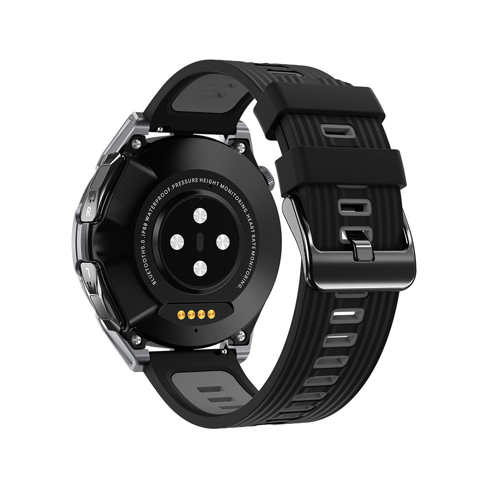 N18 2-in-1 Smart Watch with Earbuds Fitness Tracker Heart Rate Blood Pressure Sleep Monitor Black