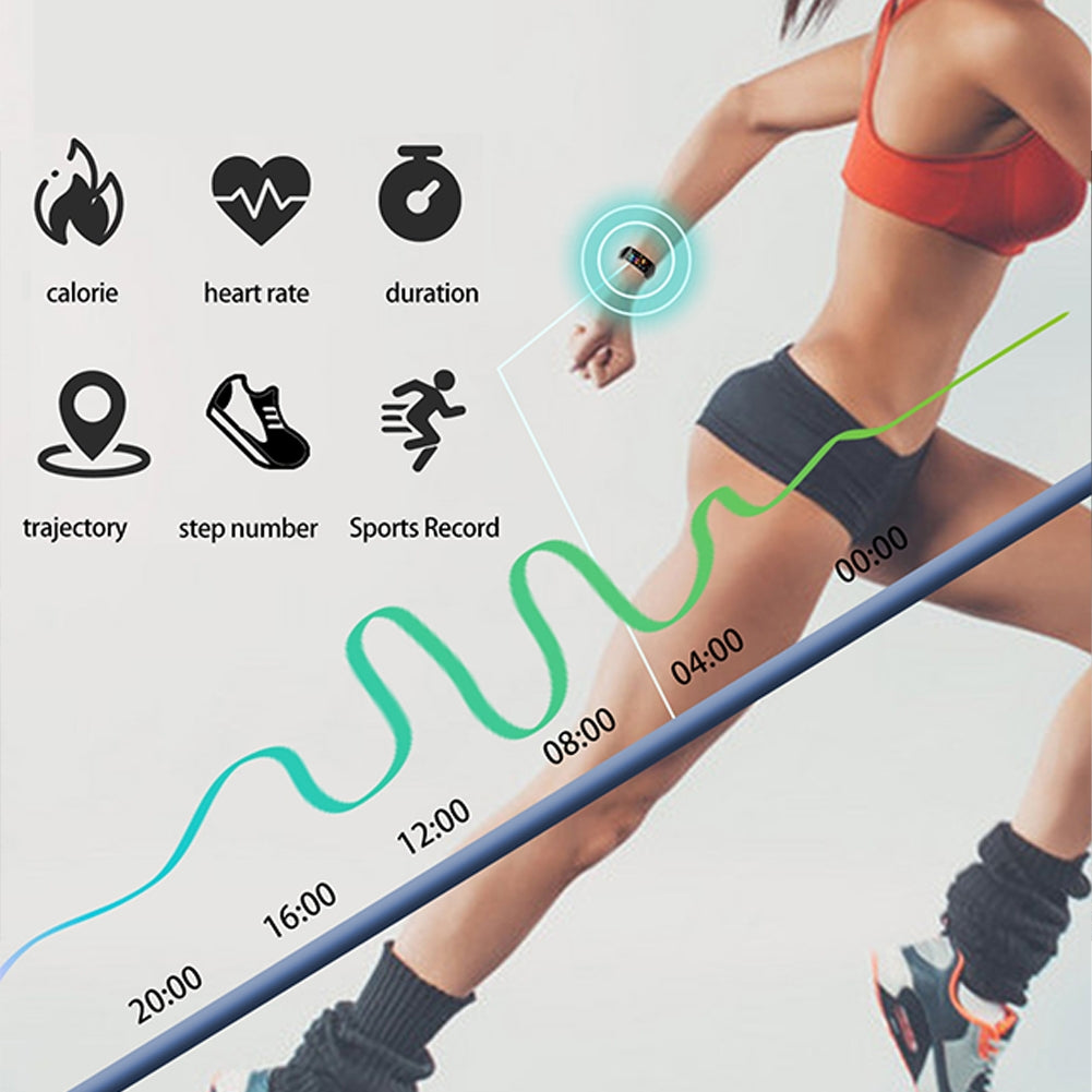 TK76 Smart Watch Sleep ECG Body Fat Heart Rate Temperature Detection 1.47 inch Touch Screen Fitness Watch Purple