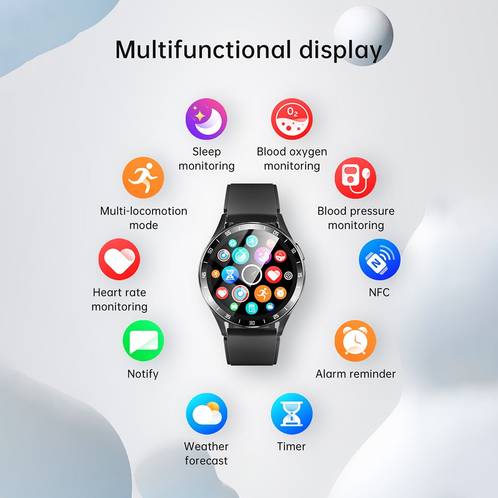 X10 2 In 1 Smart Watch with Earbuds IP67 Waterproof Fitness Tracker with Heart Rate Monitoring Watches with Earbuds Black
