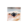316L Stainless Steel Sapphire Blue Wave Cartilage Cuff Earring