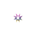 PVD Plated Rainbow Sunburst Nipple Shield