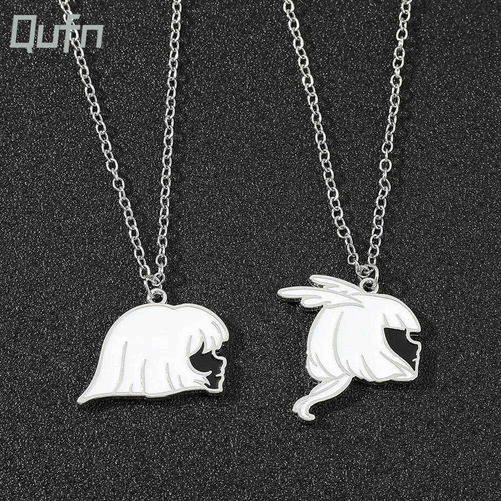 Metal Color: Light Yellow Gold Color, Length: 50cm, Ships From: CHINA - Game Sky Children Of Light Women Necklace Fashion Enamel Necklace Anime Monstrous Punk Necklace Charm Jewelry Party Accessories