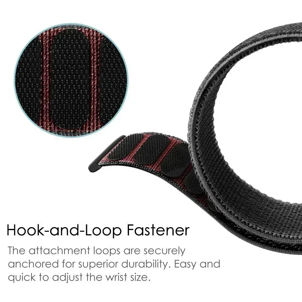 Band Color: Beige, Band Width: 24mm - Nylon Loop Strap for Huawei Watch GT 5 Pro 46mm Smartwatch Replacment Bracelet Sport Watchband Correa for Huawei GT5 Watch Band