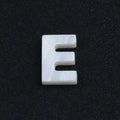 Color: GRAY - Trend DIY Handmade Vertical Capital Letter Pendant Beads Jewelry Making Accessories Necklace Bracelet Letras Materiales