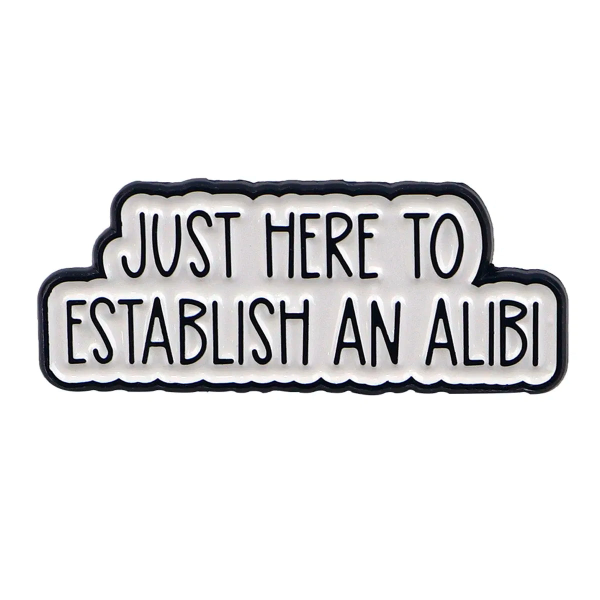 Metal color: Light Yellow Color, Main Stone Color: MULTI - Quotes Enamel Pins Cartoon Women's Brooches Men Lapel Pins Letters Badge on Backpack Costume Accessories Phrase Jewelry Gifts