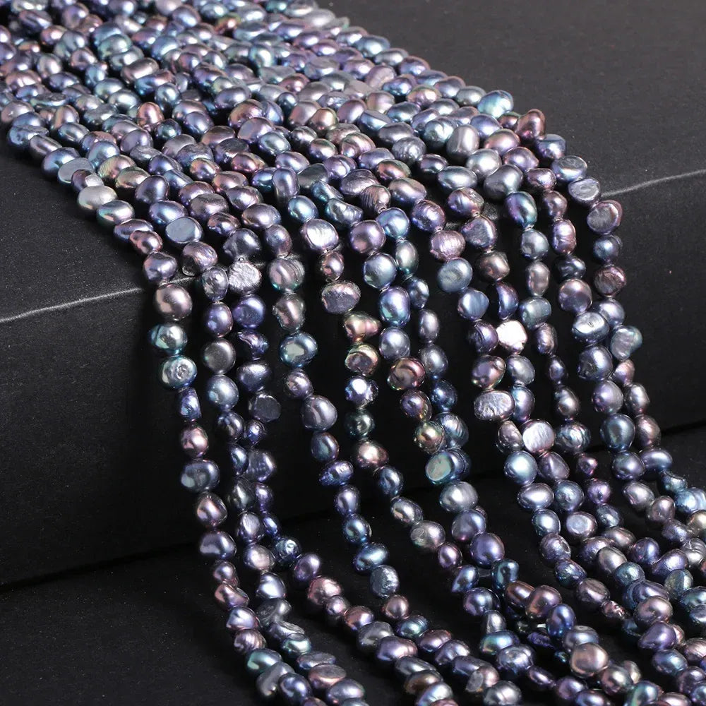 Color: Dark Red, Item Diameter: 21mm - Natural Freshwater Pearl Baroque White pink Irregular Beads for Jewelry Making DIY Earrings Bracelet Necklace Accessories