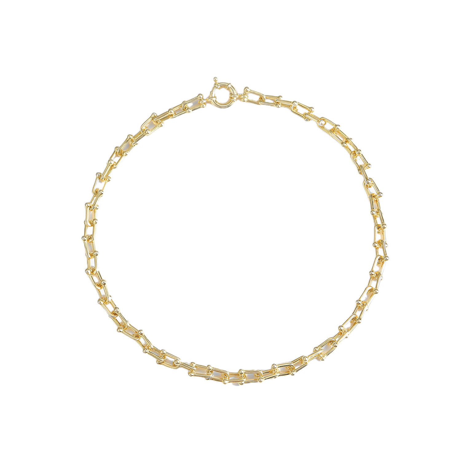 Classic Hollow Chain Fashion 925 Sterling Silver Necklace