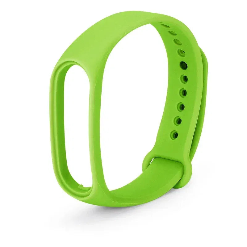 Band Color: Beige, Band Width: 22mm, Ships From: CHINA - Silicone Watch Strap For Xiaomi Mi Band 7 6 5 4 3 Wristband Bracelet Wrist Straps MiBand 3/4 band5 band6 Smartwatch Accessories