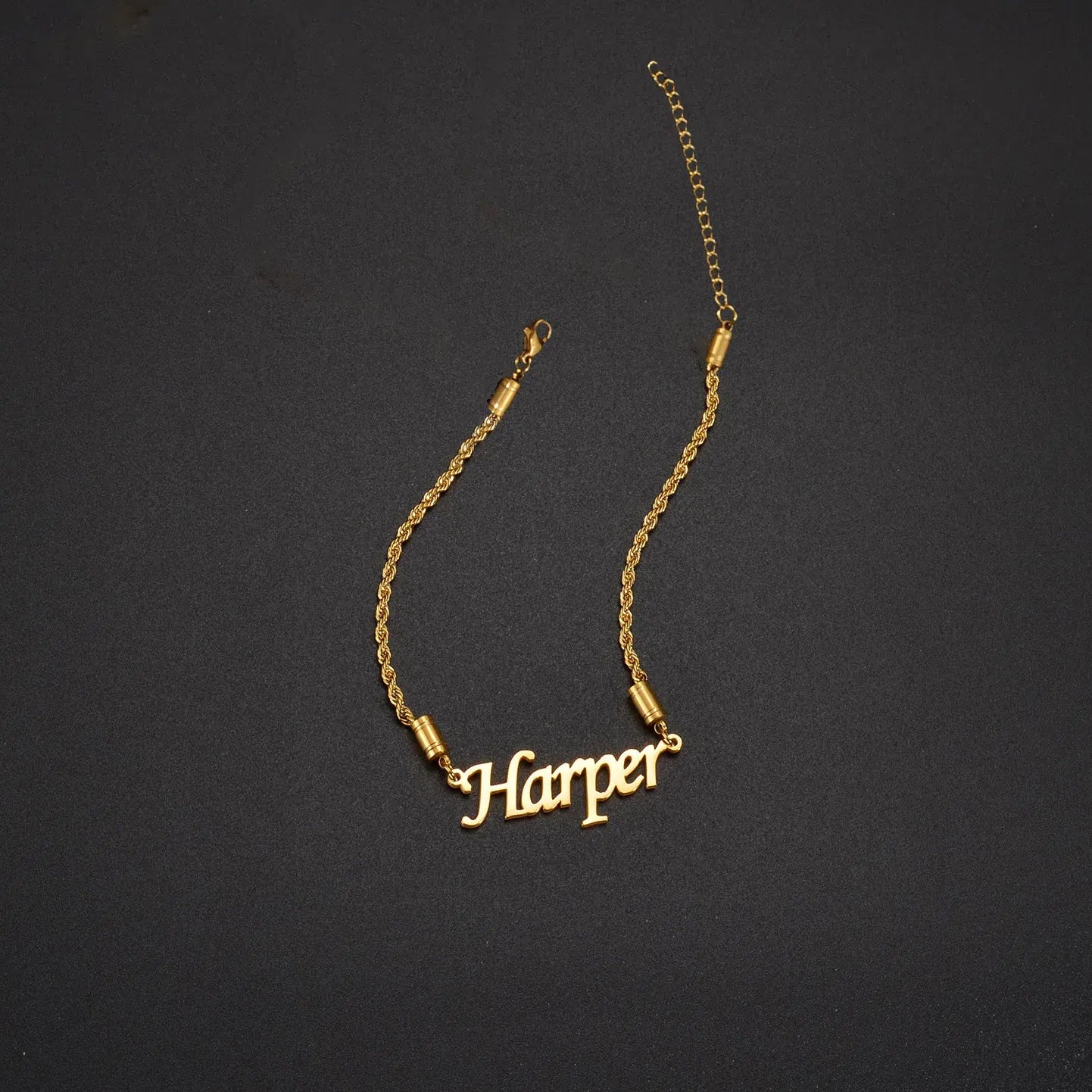 Metal Color: Titanium Plated, Length: 18.5cm, Main Stone Color: Orange - Atoztide Personalized Custom Name Bracelet for Women Men Stainless Steel 10mm Cuban Chain Nameplate Handmade Bangle Jewelry Gift